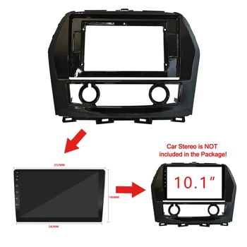 10,1-дюймовая Автомобильная Мультимедийная панель Радио Центральной консоли, Комплект кронштейнов для автомобильной панели Nissan Maxima A36 2015 - 2020