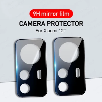 2ШТ 3D Изогнутая Защитная Крышка Камеры Для Xiaomi 12T Pro Чехол Для Объектива Защита Из Закаленного Стекла Xiaomi12T pro 12 T T12 5g 6,67 дюйма