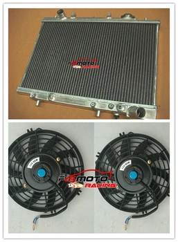 3-рядный Алюминиевый гоночный радиатор + вентилятор 1989-1994 для FORD Capri SA SB SA30 SB30 Turbo