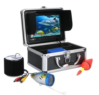 7-дюймовый эхолот 1000 ТВЛ, система камер для подводной рыбалки с кабелем длиной 30 м для рыбалки в воде/море/Lce