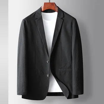 B1345-Мужской костюм Four Seasons, повседневное свободное пальто в деловом стиле