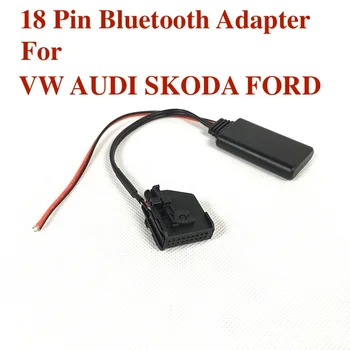 BODENLA 18-Контактный Беспроводной Адаптер Bluetooth Поддержка Автомобильного Аудио MP3 WMA MAV FLAC Для VW Audi MFD2 RNS2 Ford Skoda Seat