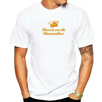 Blessed Are The Cheese Makers Вдохновленная Монти Пайтоном Мужская футболка брендовая футболка новая хлопчатобумажная футболка