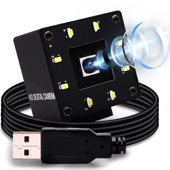 ELP USB-камера с Автофокусом IMX298 16MP Mini UVC USB2.0 PC-камера Промышленная Встроенная USB с Камерой с Белыми светодиодами для дневного ночного видения