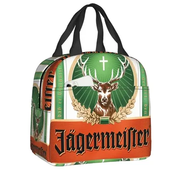 Jagermeister, Термоизолированные сумки для ланча, Женский Многоразовый контейнер для ланча для детей, школьников, коробка для хранения Бенто