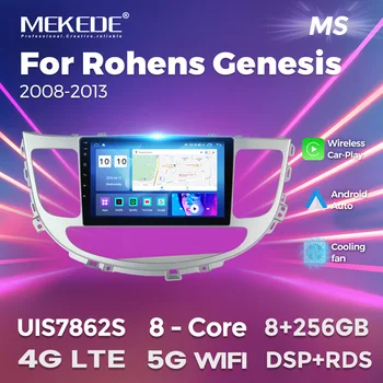 MEKEDE M800S UIS7862S Android All in one Для Hyundai Rohens Genesis 2008-2013 Автомобильный Радио Мультимедийный Плеер Для беспроводного Carplay