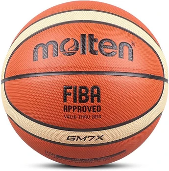 Molten GM7X Basketball Официальные сертификационные соревнования по баскетболу Стандартный мяч Мужская и женская команда по тренировочному мячу