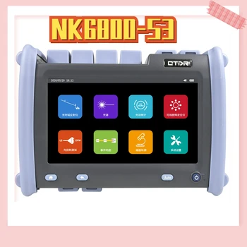 NK6800-S3 OTDR SM 1310 нм / 1550 нм Многофункциональный высокопроизводительный интеллектуальный 7-дюймовый сенсорный экран OTDR с OPM VFL LS и многое другое