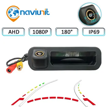 Naviunit AHD 1080P HD 180-градусная камера заднего вида автомобиля для Ford Focus 2 3 Mk3 Хэтчбек Седан 2012-2013 Ночного видения заднего вида