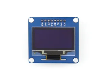 Waveshare 1.3 inç OLED (B) küçük Ekran Modülü 128*64 Çözünürlük SPI I2C Arayüzleri Düz/Dikey Pinheader 40.5x37.5mm