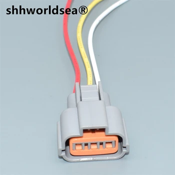 shhworldsea 3-Контактный автоматический разъем датчика электропроводки кабельный штекер PU465-03127 Для Mitsubishi EVO 7,8,9 juara Штекер Катушки зажигания