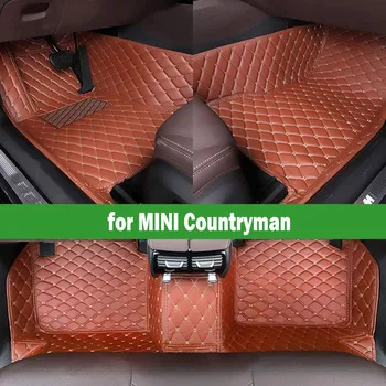Автомобильные Коврики CRLCRT для MINI Countryman 2017-2019 Custom 5 N Auto Foot Pads Автомобильные Ковровые Покрытия аксессуары для интерьера