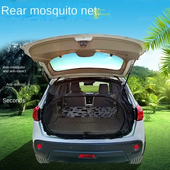 Автомобильный магнитный противомоскитный экран для внедорожника, дверной экран, окно, задняя палатка для автомобиля, кемпинг на открытом воздухе, простая поездка по дороге