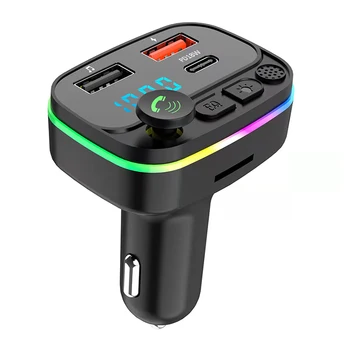 Автомобильный плеер, аудиоприемник с автоматическим микрофоном, двойное USB-зарядное устройство, Bluetooth-совместимые аксессуары для автомобильной электроники.