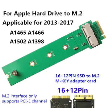 Адаптер Для Жесткого Диска SSD M2 К M.2 NGFF PCIE X4 Адаптер Для Apple MacBook Air Mac Pro 2013 2014 2015 A1465 A1466 M2 SSD НОВЫЙ
