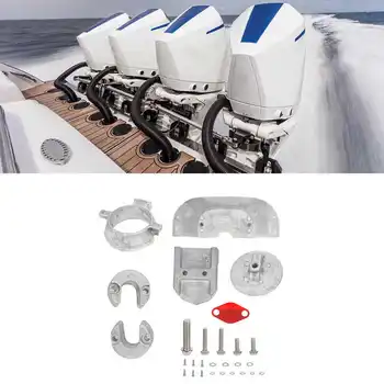 Алюминиевый анодный комплект 888756Q01 Повышенной прочности для Mercruiser Alpha 1 поколения 2 с приводами на корму и аксессуарами для лодок