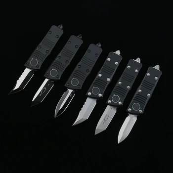 Версия DQF MiRo-Mini-M Pocket Knife Utility EDC Tools Кухонные Ножи 6061-T6 Из авиационного алюминиевого сплава D2 Steel Pocket To