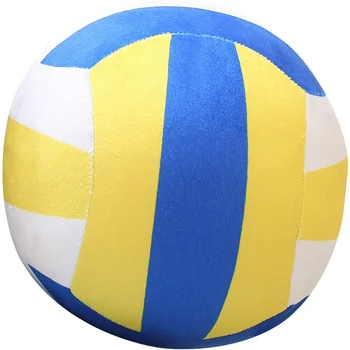 Волейбольная игрушка Детская волейбольная игрушка с набивным волейбольным орнаментом Плюшевый волейбол