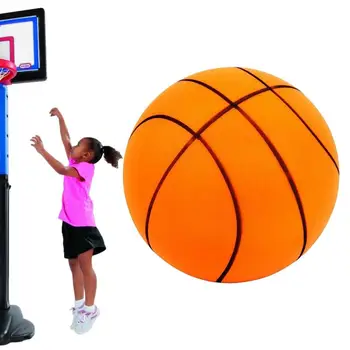 Детский баскетбол Бесшумный Детский тренировочный мяч на открытом воздухе Мягкий Молодежный Тихий Внутренний Мягкий Надувной спортивный мяч Мягкий Надувной мяч для детей
