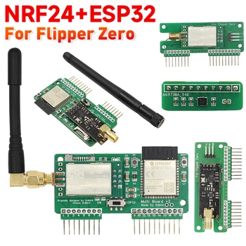 Для Flipper Zero WiFi Multiboard 3.0 Модификация Платы Разработки NRF24 + ESP32 Портативный Защитный Чехол Игровые Аксессуары