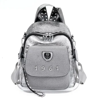 Женский рюкзак, роскошная дизайнерская сумка через плечо для девочек-подростков, женская школьная сумка для книг, винтажная сумка-кошелек