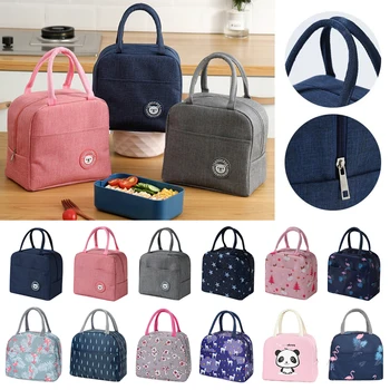 Изолированная сумка для ланча для женщин, детская сумка-холодильник, термосумка, переносной ланч-бокс, пакет со льдом, сумка-тоут, сумки для пикника, сумки для ланча на работу