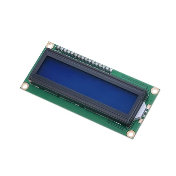Комплект 1602A ЖК-дисплей Bule Screen LCD1602 LCD1602A модуль I2C LCD IIC Blue Screen PCF8574 адаптер IIC I2C LCD1602. Пластина для Arduino