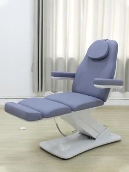 Косметическая пластиковая кровать, складное тату-кресло, кушетка для тату, Подъемный стоматологический осмотр