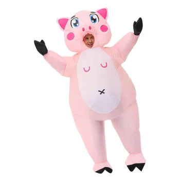 Костюмы для косплея Розовой свиньи, надувной костюм животного, платье из аниме, костюмы для карнавала, Хэллоуина, Пасхальной вечеринки, костюмы для женщин