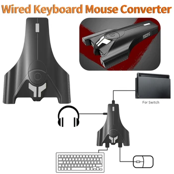 Мобильный геймпад-контроллер, игровая клавиатура, конвертер мыши, игровая мышь, конвертер мышей для Switch Lite, Xbox One, PS3, PS4