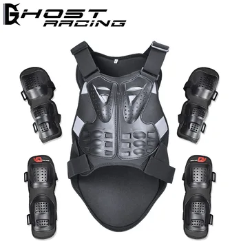 Мотоциклетная куртка GHOST RACING, защита тела для мотокросса, защита для верховой езды, Защитная броня, защита груди и спины, защита спины 