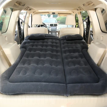 Надувная кровать для путешествий в автомобиле 175x130 см, Багажник для заднего сиденья, Универсальный матрас, Надувная кровать, принадлежности для путешествий, кемпинга, семейного пикника
