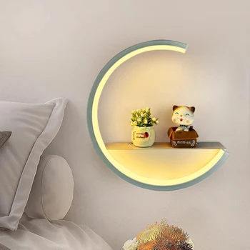 Настенные светильники Cute Little Cat Decor для детской комнаты, современный минималистичный светильник для детской комнаты, прикроватные бра для спальни для маленьких мальчиков и девочек