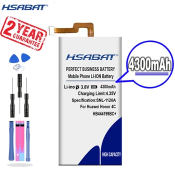 Новое поступление [HSABAT] 4300 мАч HB444199EBC + Сменный аккумулятор для Huawei Honor 4C C8818