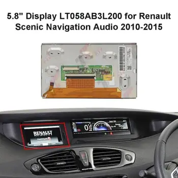 Новый 5,8-дюймовый ЖК-дисплей LT058AB3L200 LT058AB3L100 для Renault Scenic Навигация Аудио Ремонт Замена