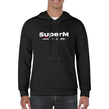 Новый пуловер SuperM - We Are The Future с капюшоном, мужской зимний свитер, мужская одежда, мужские толстовки