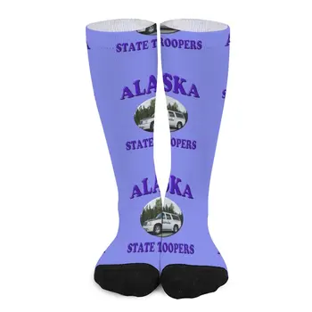 Носки для военнослужащих штата Аляска, забавные носки для мужчин, идеи подарков на день Святого Валентина
