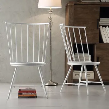 Обеденный стул Lydford, комплект из 2 предметов, белый