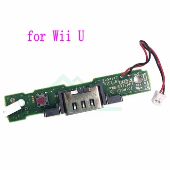 Оригинальный для WIIIU сменный разъем для зарядного устройства, док-станция для подключения зарядного порта с печатной платой для геймпада WII U