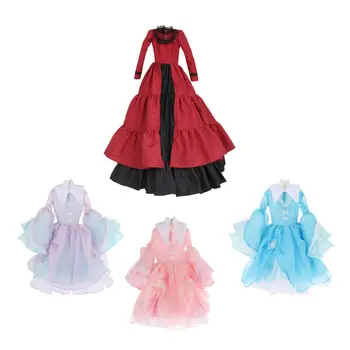 Платье для куклы 1/3 BJD Изысканные детали Платье для куклы-девочки 24 дюйма 60 см для подарков на день рождения