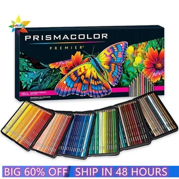 Подарочный набор цветных карандашей Prisma Premier 150 цветов, художественные карандаши на масляной основе с мягкой сердцевиной