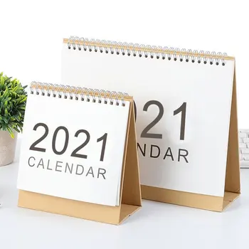 Простой календарь Творческих событий 2021, Настольные Офисные аксессуары для компании, Домашний Календарь, Изысканный подарок