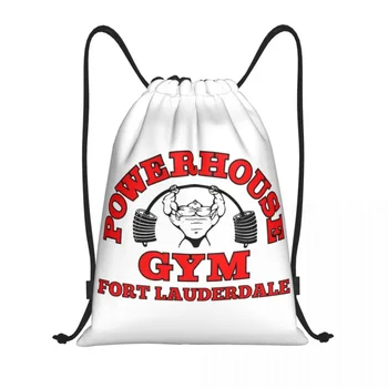 Рюкзак Powerhouse Gym на шнурке Для женщин и мужчин, Рюкзак для спортивного зала, Портативная сумка для наращивания мышечной массы, сумка для покупок