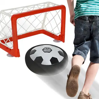 Светодиодная футбольная игрушка, детская скользящая футбольная игрушка, светодиодная воздушная футбольная игрушка с подсветкой для детей, игры в помещении, подвесные для детей