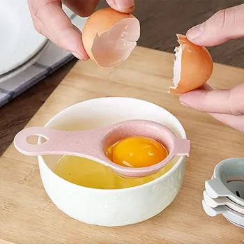 Сепаратор для яиц Сепаратор для яичного желтка и белка Ситечко для яичных белков Разделитель фильтра Инструмент для разделения яиц Кухонный Гаджет