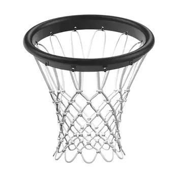 Сетка для баскетбольных колец Мягкие баскетбольные сетки из ТПУ подходят к ободам стандартного размера Товары для баскетбольной площадки для школ и общественного отдыха