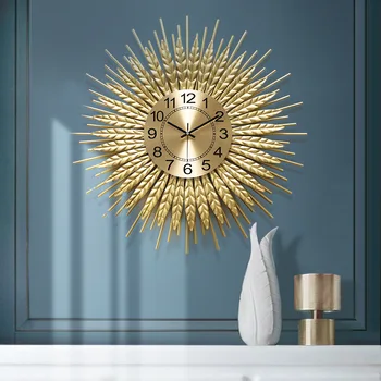 Скандинавские креативные часы модные настенные часы для гостиной домашние настенные часы для спальни современные минималистичные индивидуальные атмосферные часы