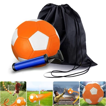 Спортивный футбольный мяч Curve Swerve Футбольная игрушка KickerBall Отличный подарок для мальчиков и девочек Идеально подходит для матча на открытом воздухе или игры в помещении