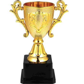 Трофеи Награда Трофей Золотые Пластиковые кубки победителя Mini Golden Cup Kids Awards Подарок Детская игрушка-награда баскетбол