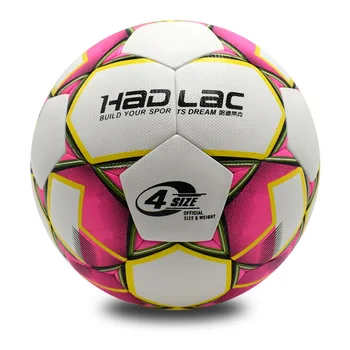 Футбольный мяч официального размера 4 для детей и юношества, тренировка школьной команды, соревнование по футболу, Износостойкий, водонепроницаемый, нескользящий футбольный мяч